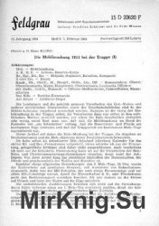 Feldgrau: Mitteilungen einer Arbeitsgemeinschaft 12.Jahrgang 1964 Heft 1-6