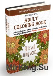 Adult Coloring Book: Relaxation series - vol 4