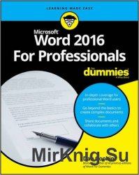 Word 2016 For Professionals For Dummies