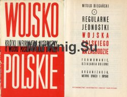 Regularne jednostki Wojska Polskiego na Zachodzie - wielkie jednostki. Formowanie, dzialania bojowe, organizacja, metryki dywizji i brygad