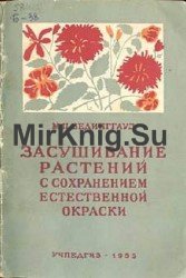 Засушивание растений с сохранением естественной окраски