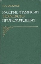 Русские фамилии тюркского происхождения