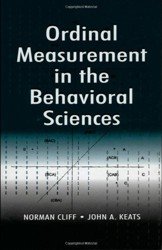 Ordinal Measurement in the Behavioral Sciences