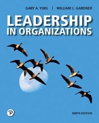 Leadership in Organizations, 9th Edition