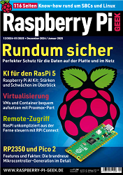 Raspberry Pi Geek - Dezember 2024/Januar 2025