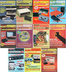 Everyday Electronics and Electronics Monthly - 1986 Year Collection