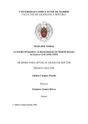La batalla del hambre: el abastecimiento de Madrid durante la Guerra Civil (1936-1939)