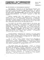 The Skeptics UFO Newsletter №2