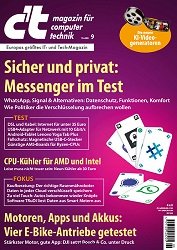 c't Magazin №9 2025